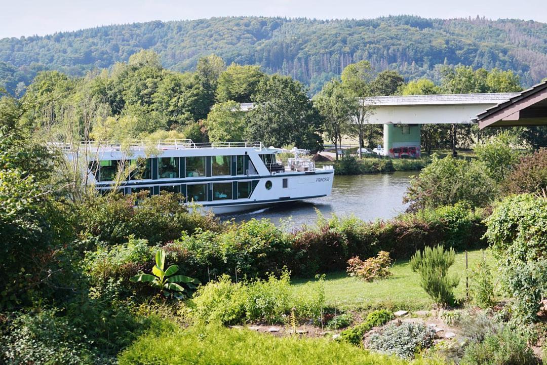 Ferienwohnung Saarblick Besseringen メトラッハ エクステリア 写真